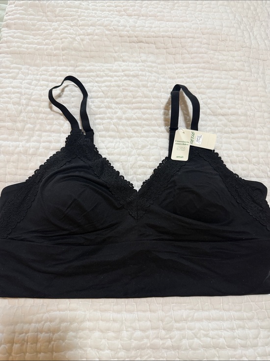 aerie Other - NWT Aerie Black Lace-Trim Wireless Bralette - Women Intimates & Sleepwear